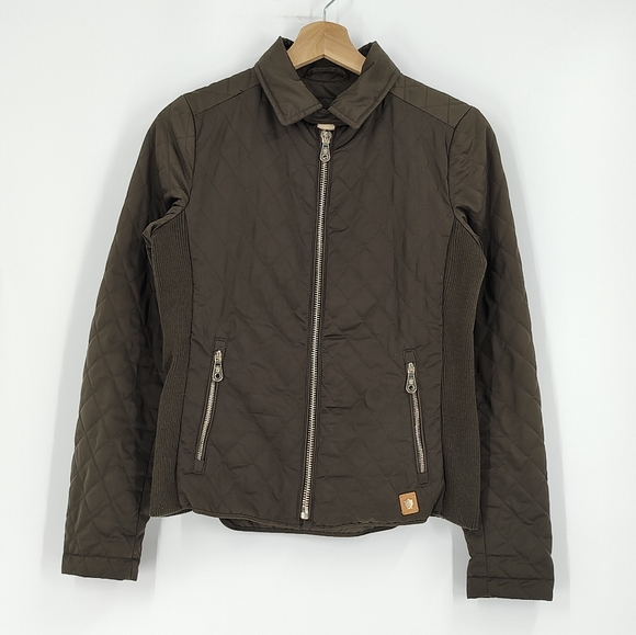 Massimo Dutti Quilted Zip Jacket - Picture 1 of 7